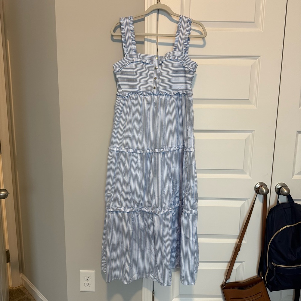 NOM Sky Stripe Emma Dress | Size M